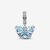 Pandora Bedel Blauwe Muranoglazen Vlinder 792698C01
