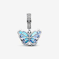 Pandora Bedel Blauwe Muranoglazen Vlinder 792698C01