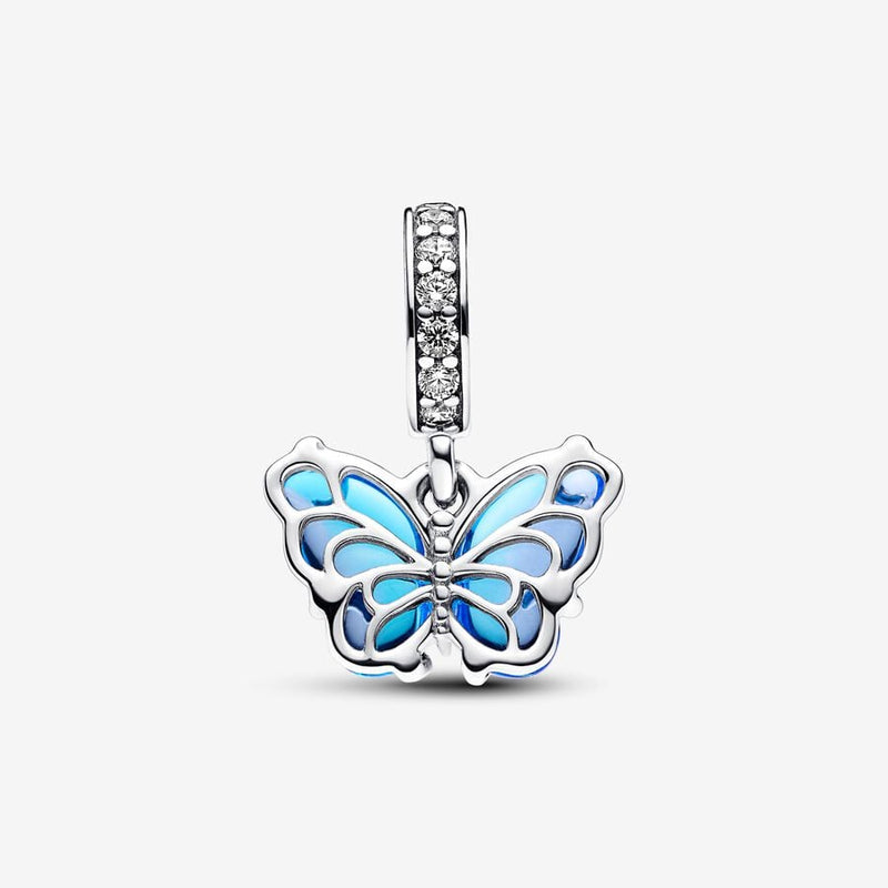 Pandora Bedel Blauwe Muranoglazen Vlinder 792698C01