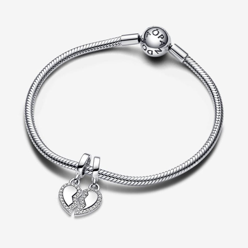 Pandora Bedel Deelbaar Hart 792743C01