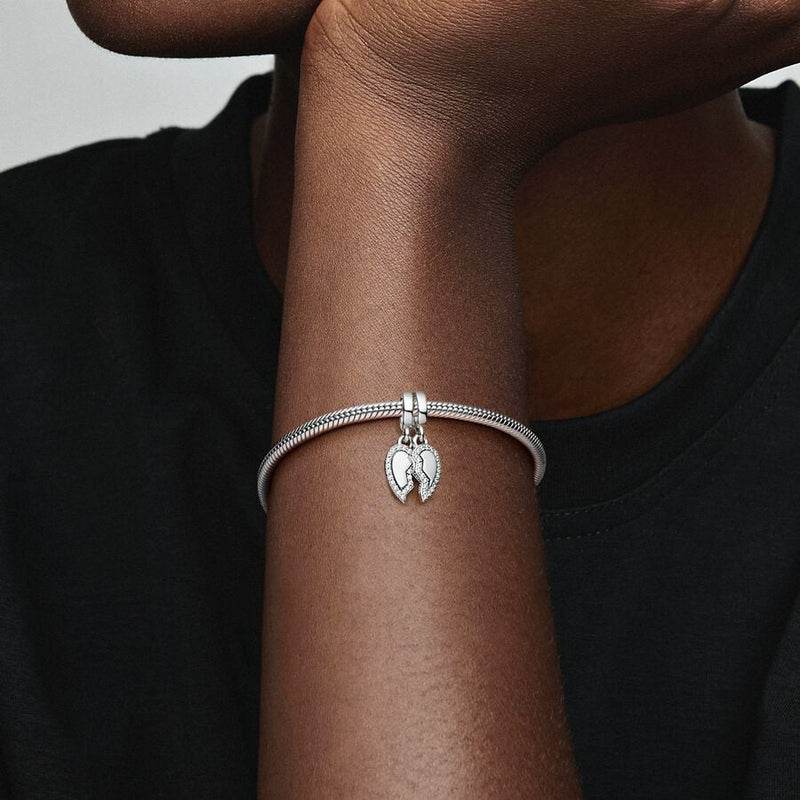 Pandora Bedel Deelbaar Hart 792743C01