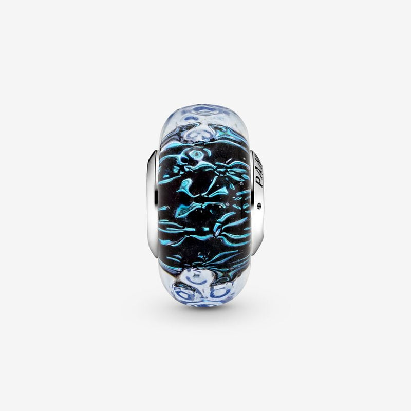 Pandora Bedel Donkerblauw Murano Glas Oceaan 798938C00