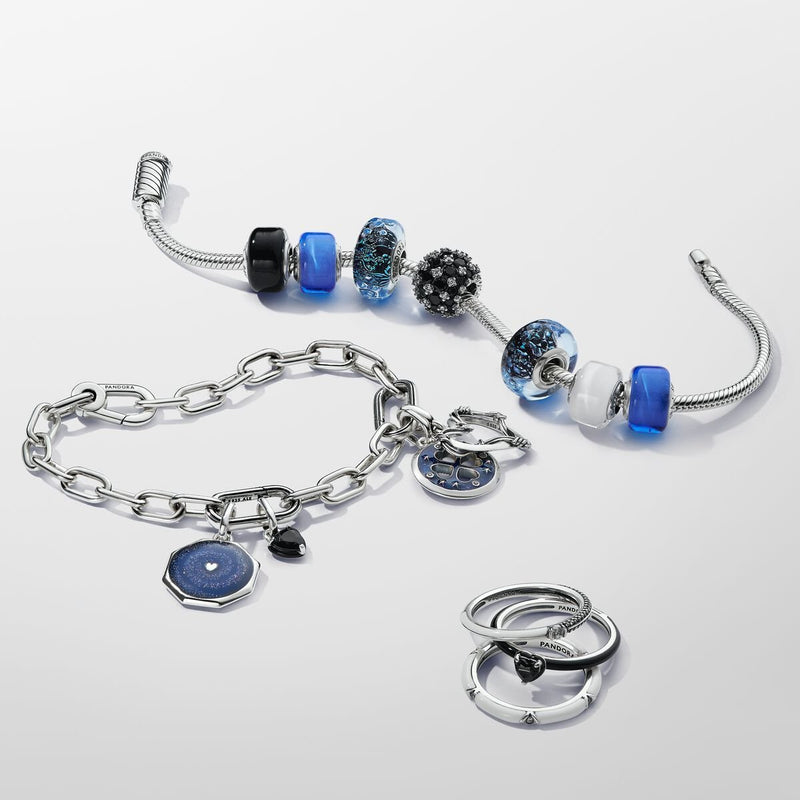 Pandora Bedel Donkerblauw Murano Glas Oceaan 798938C00