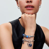 Pandora Bedel Donkerblauw Murano Glas Oceaan 798938C00