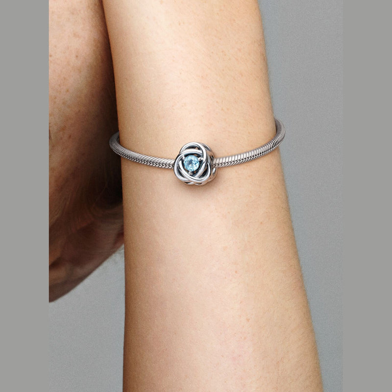 Pandora Bedel Geboortesteen Maart 790065C09