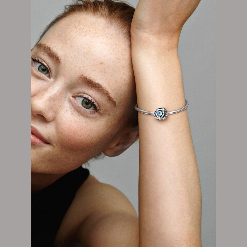 Pandora Bedel Geboortesteen Maart 790065C09