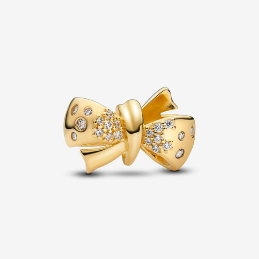 Pandora Bedel Gouden Strik 763442C01