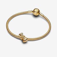 Pandora Bedel Gouden Strik 763442C01