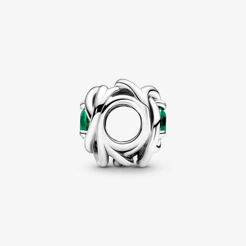 Pandora Bedel Groene Mei Geboortesteen 790065C08