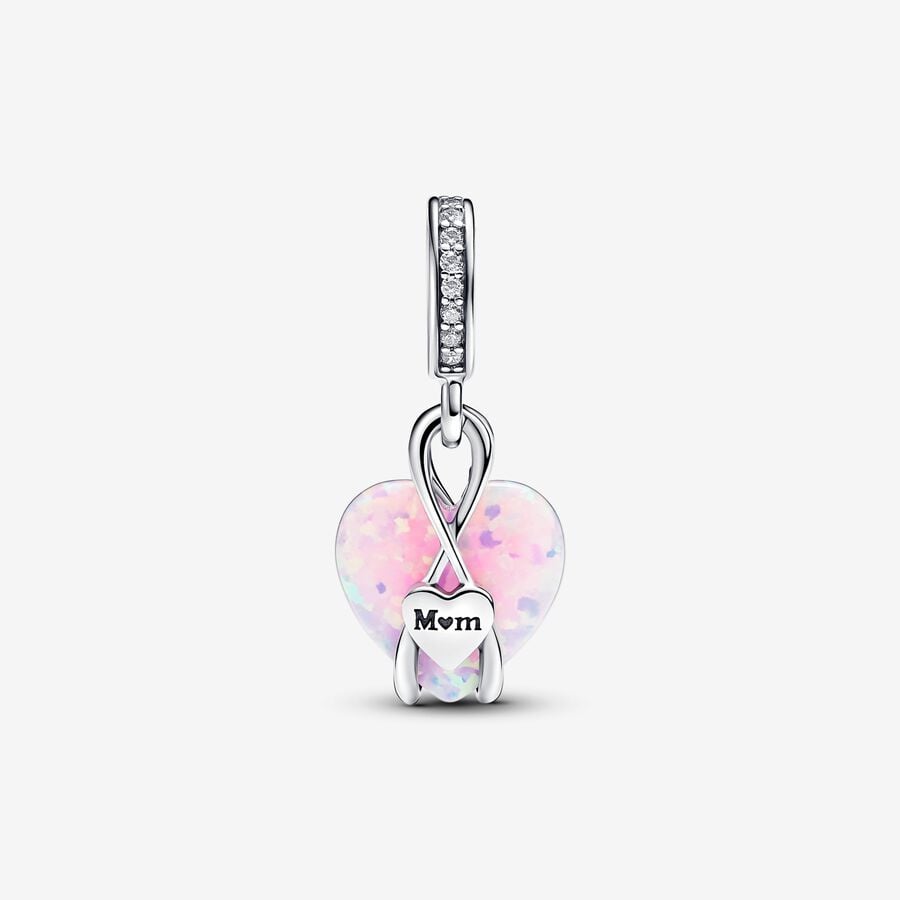 Pandora Bedel Opalescent Hart Mama 793202C01