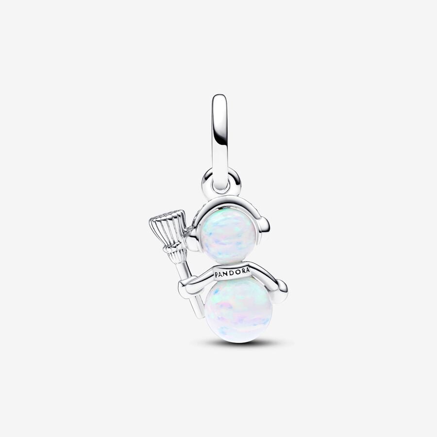 Pandora Bedel Opalescent Sneeuwpop 792981C01
