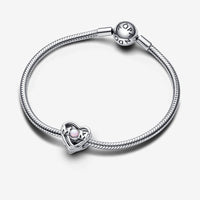 Pandora Bedel Opengewerkt Hart 793233C01