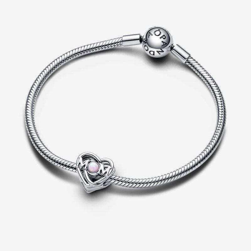 Pandora Bedel Opengewerkt Hart 793233C01