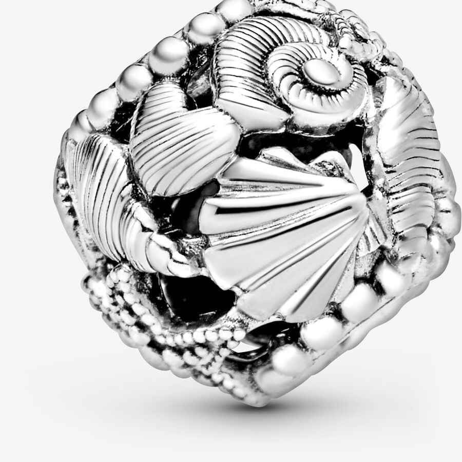Pandora Bedel Opengewerkte Zeester, Schelpen & Harten 798950C00