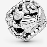 Pandora Bedel Opengewerkte Zeester, Schelpen & Harten 798950C00