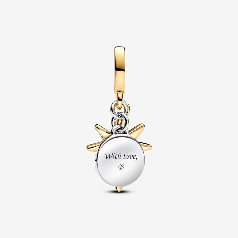 Pandora Bedel Poolster met Diamant 763588C01