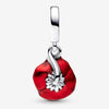 Pandora Bedel Rode Bloem 793917C01 - Juwelier van Dam
