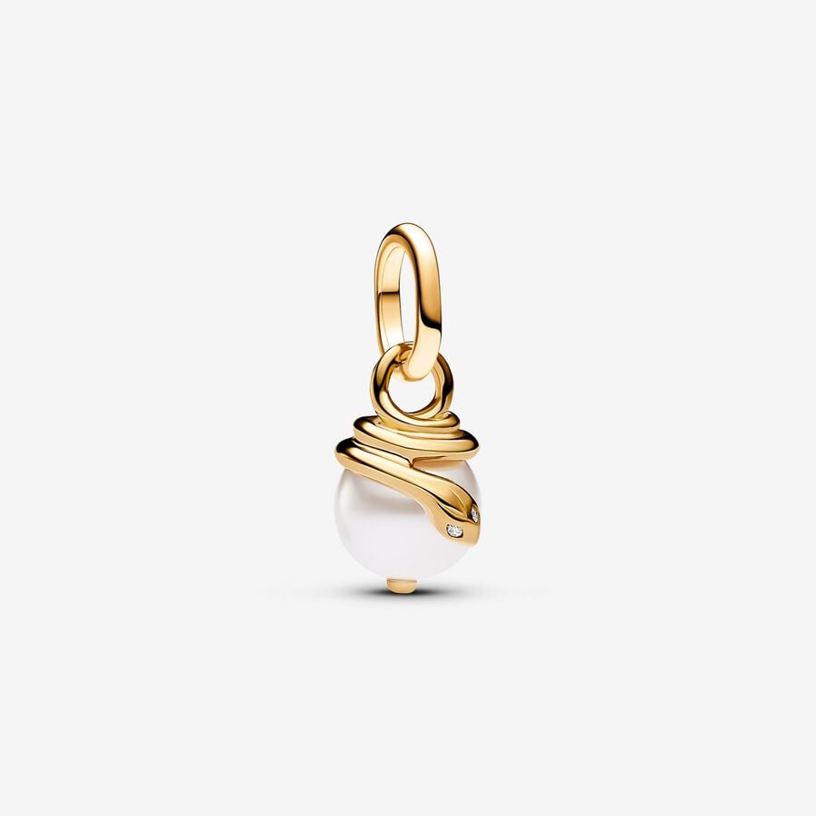 Pandora Bedel Slang met Parelmoer 763375C01