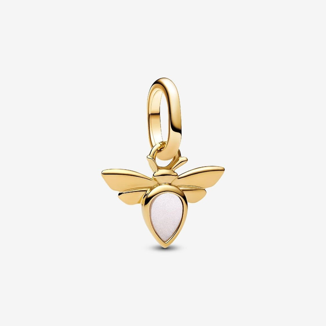 Pandora Bedel Synthetische Parelmoer Bij 763826C01 - Juwelier van Dam