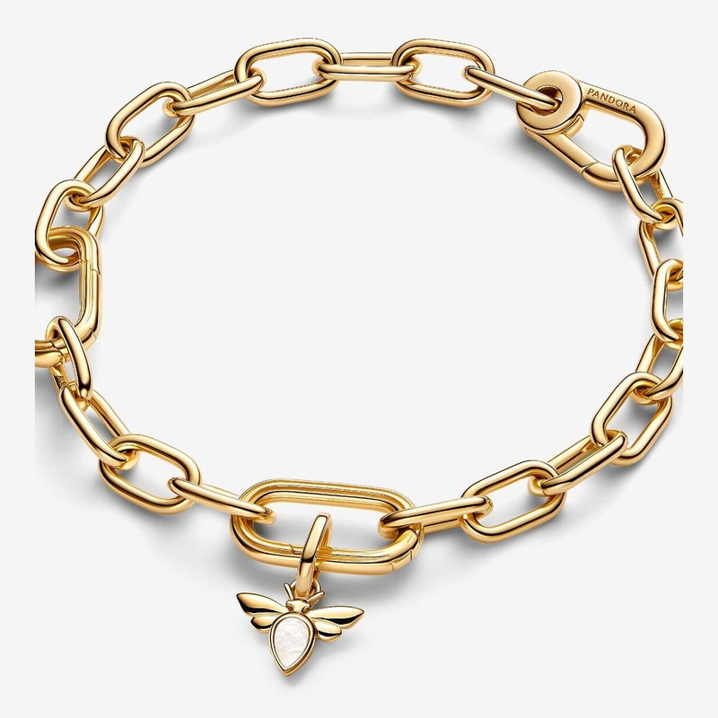 Pandora Bedel Synthetische Parelmoer Bij 763826C01 - Juwelier van Dam