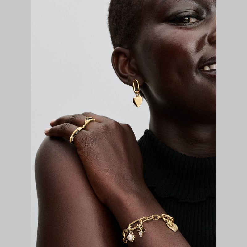 Pandora Bedel Synthetische Parelmoer Bij 763826C01 - Juwelier van Dam