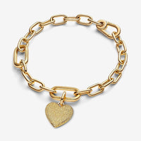 Pandora Bedel Textuur Hart 763824C00 - Juwelier van Dam