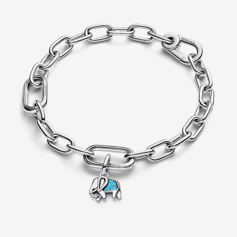Pandora Bedel Turquoise Olifant 793858C01 - Juwelier van Dam