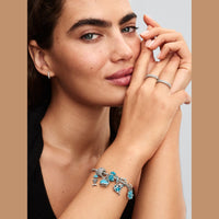 Pandora Bedel Turquoise Walvis 793822C01 - Juwelier van Dam