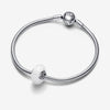 Pandora Bedel Witte Muranoglas Mum & Love 792655C00