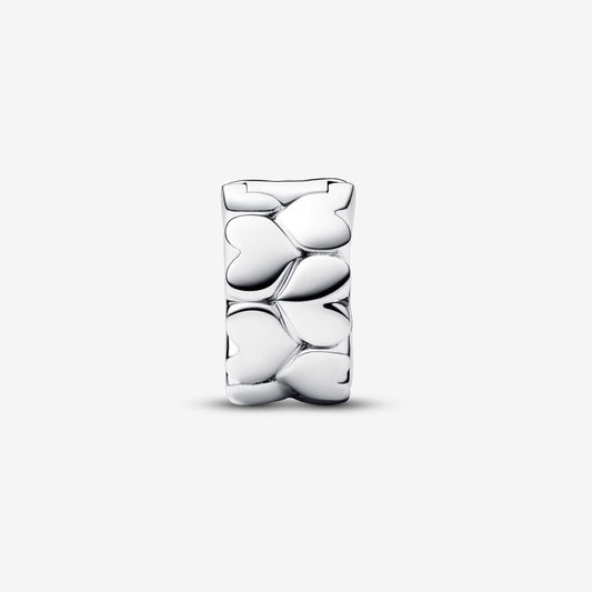 Pandora Clip Bedel Hart Patroon 792828C00
