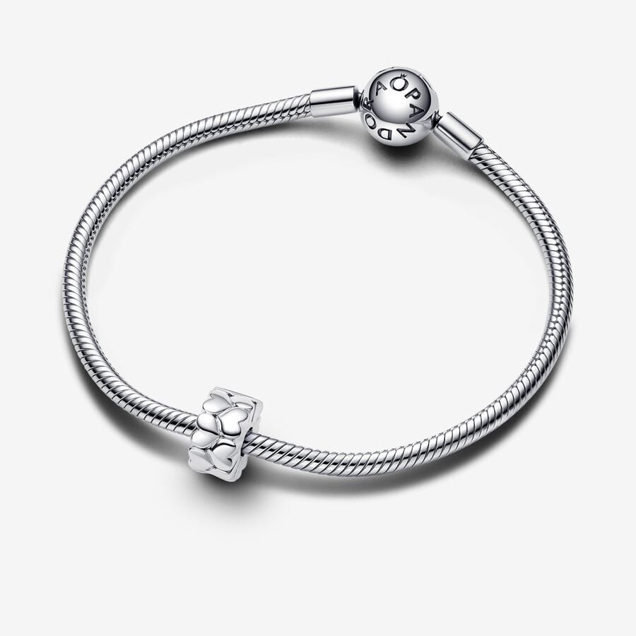 Pandora Clip Bedel Hart Patroon 792828C00