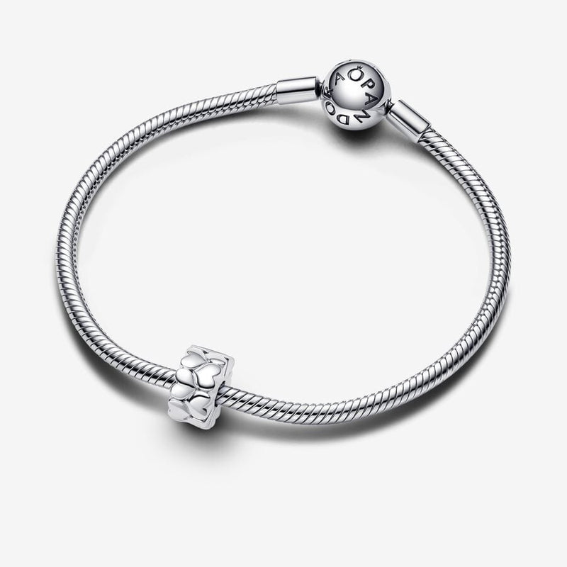 Pandora Clip Bedel Hart Patroon 792828C00