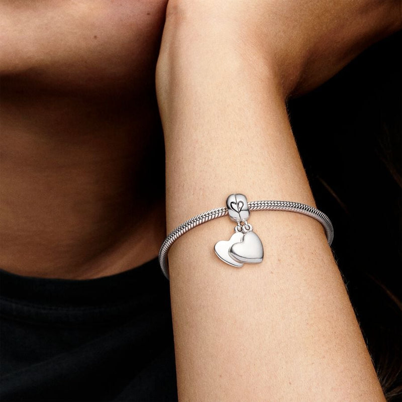 Pandora Deelbare Bedel Moeder & Zoon Hart 797777EN16