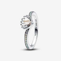 Pandora Disney Prinses Ariël Schelp Zoetwaterparel Ring 193654C01 - 54