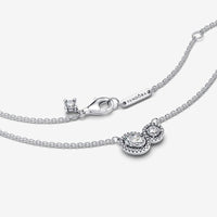 Pandora Embracing Halo Ketting 393776C01 - 45