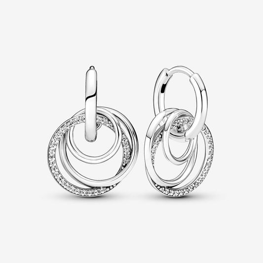 Pandora Family Always Encircled Oorringen 291156C01