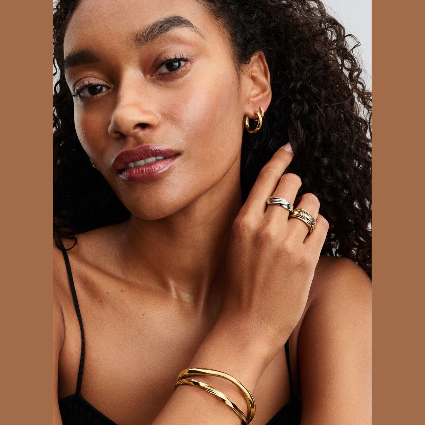Pandora Gedraaide Open Bangle Armband 563869C00 - 2 - Juwelier van Dam