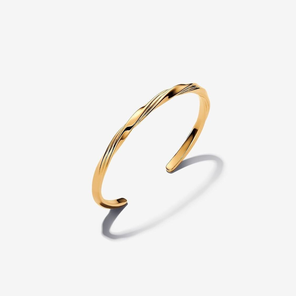 Pandora Gedraaide Open Bangle Armband 563869C00 - 2 - Juwelier van Dam