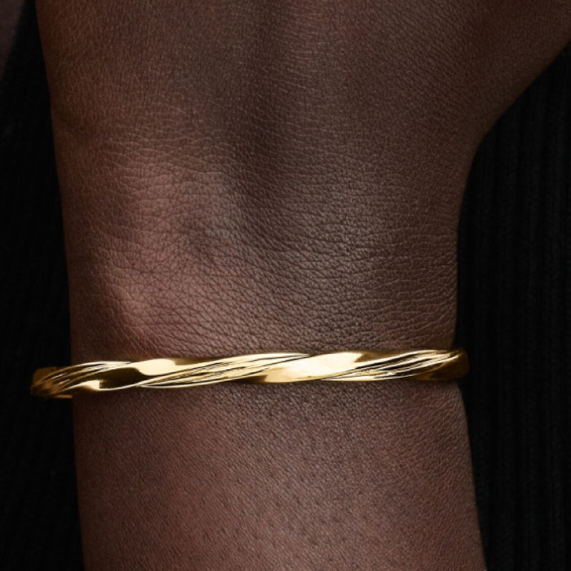 Pandora Gedraaide Open Bangle Armband 563869C00 - 2 - Juwelier van Dam