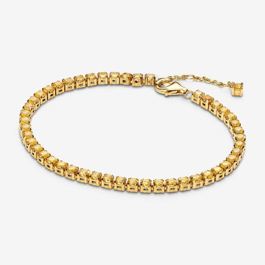 Pandora Gele Tennisarmband 561469C03 - 18 - Juwelier van Dam