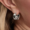 Pandora Geribbelde Ooringen 293874C00 - Juwelier van Dam