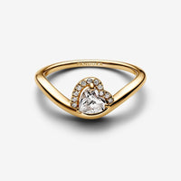 Pandora Golvende Hart Ring 163660C01 - 52