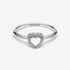 Pandora Hart Halo Ring 193801C01 - 54