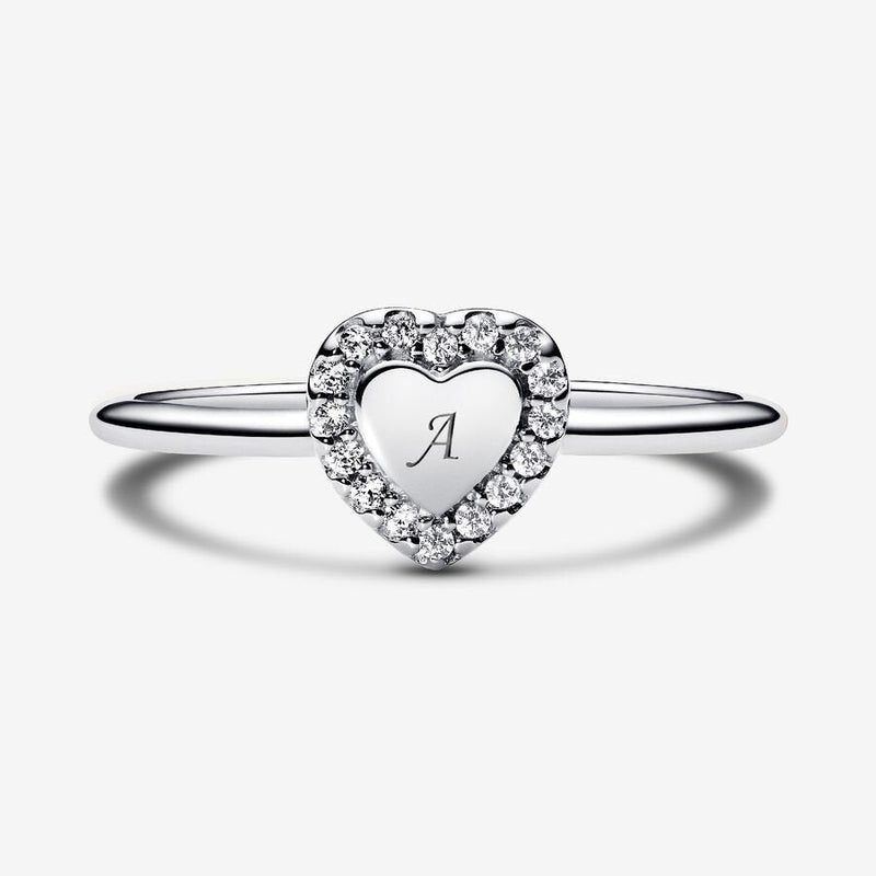 Pandora Hart Halo Ring 193801C01 - 54