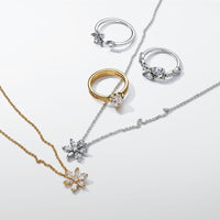 Pandora Herbarium Cluster Ketting 392387C01 - 45