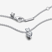 Pandora Ketting met Dubbel Hart Bedel 391229C01 - 45