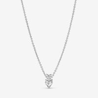 Pandora Ketting met Dubbel Hart Bedel 391229C01 - 45
