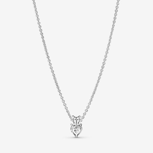 Pandora Ketting met Dubbel Hart Bedel 391229C01 - 45