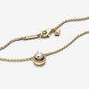 Pandora Ketting met Ronde Halo Hanger 361174C01 - 45