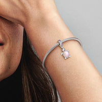 Pandora Moments Bedel Roze Muranoglas Zeeschildpad 798939C02